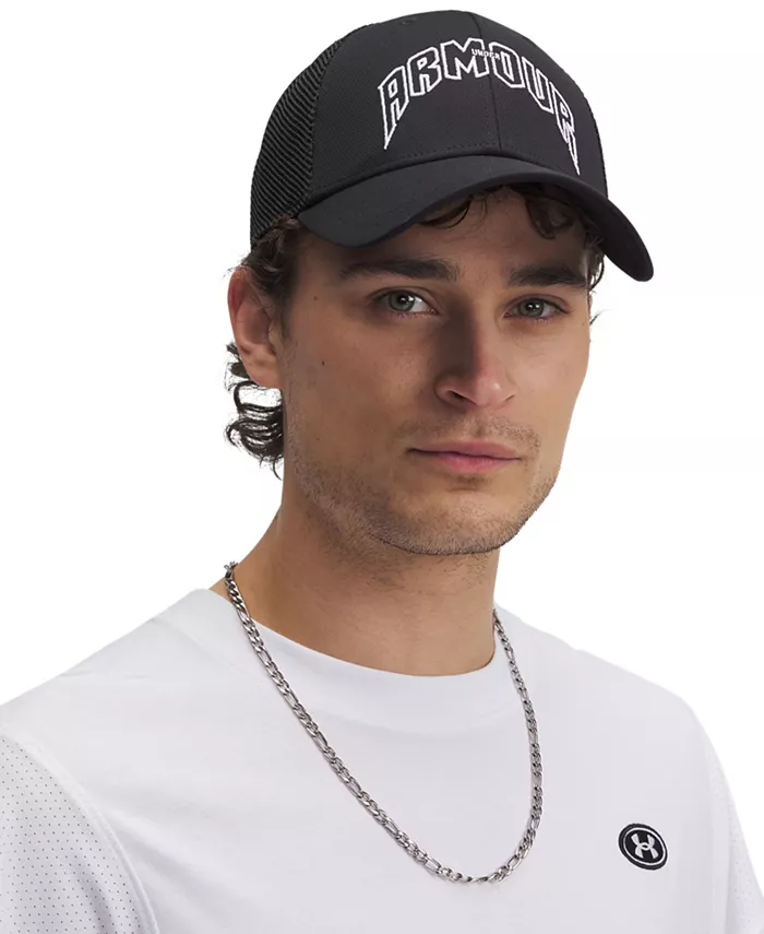 

Мужская кепка Blitzing Trucker Under Armour, черный
