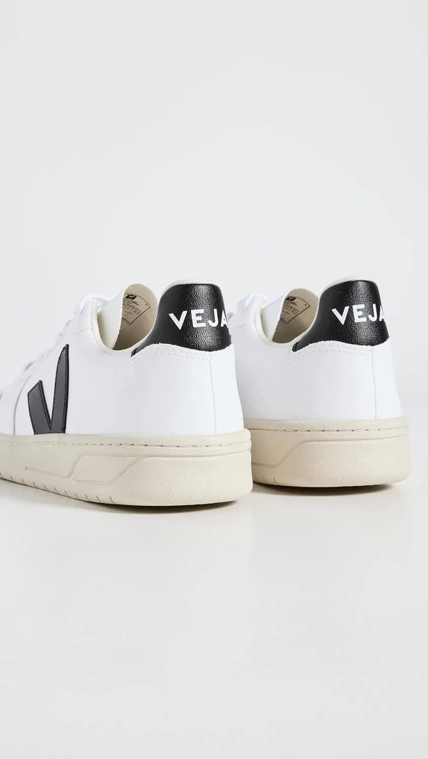 Мужские кроссовки Veja V-10, Extra White Black — фото 4