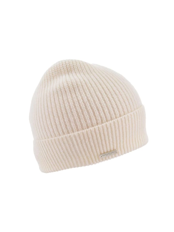 

Seeberger Вязаная шапка бежевого цвета