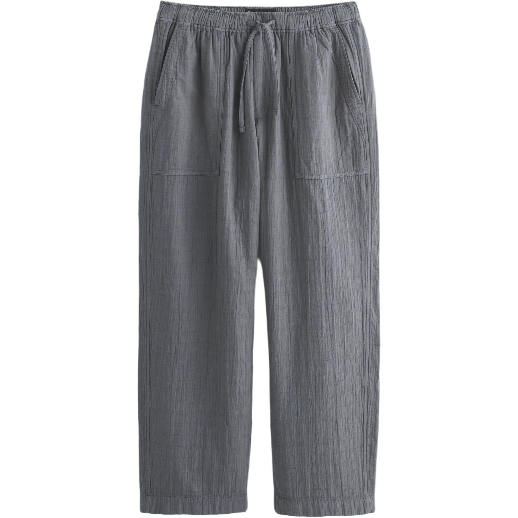 

Повседневные брюки мужские серые Abercrombie＆Fitch, серый