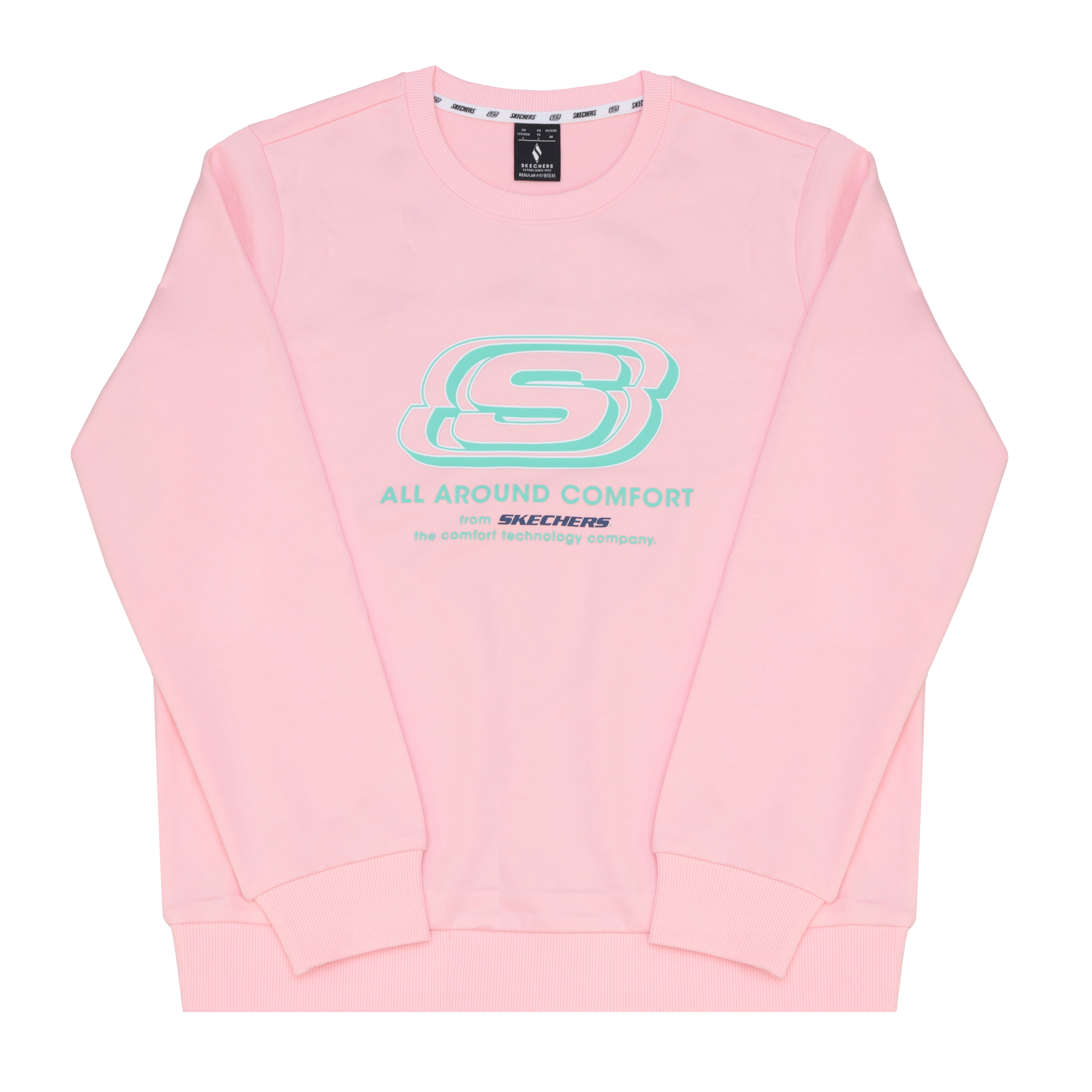 

Skechers Свитшот Unisex Crystal Rose Pink с круглым вырезом, Розовый, Skechers Свитшот Unisex Crystal Rose Pink с круглым вырезом