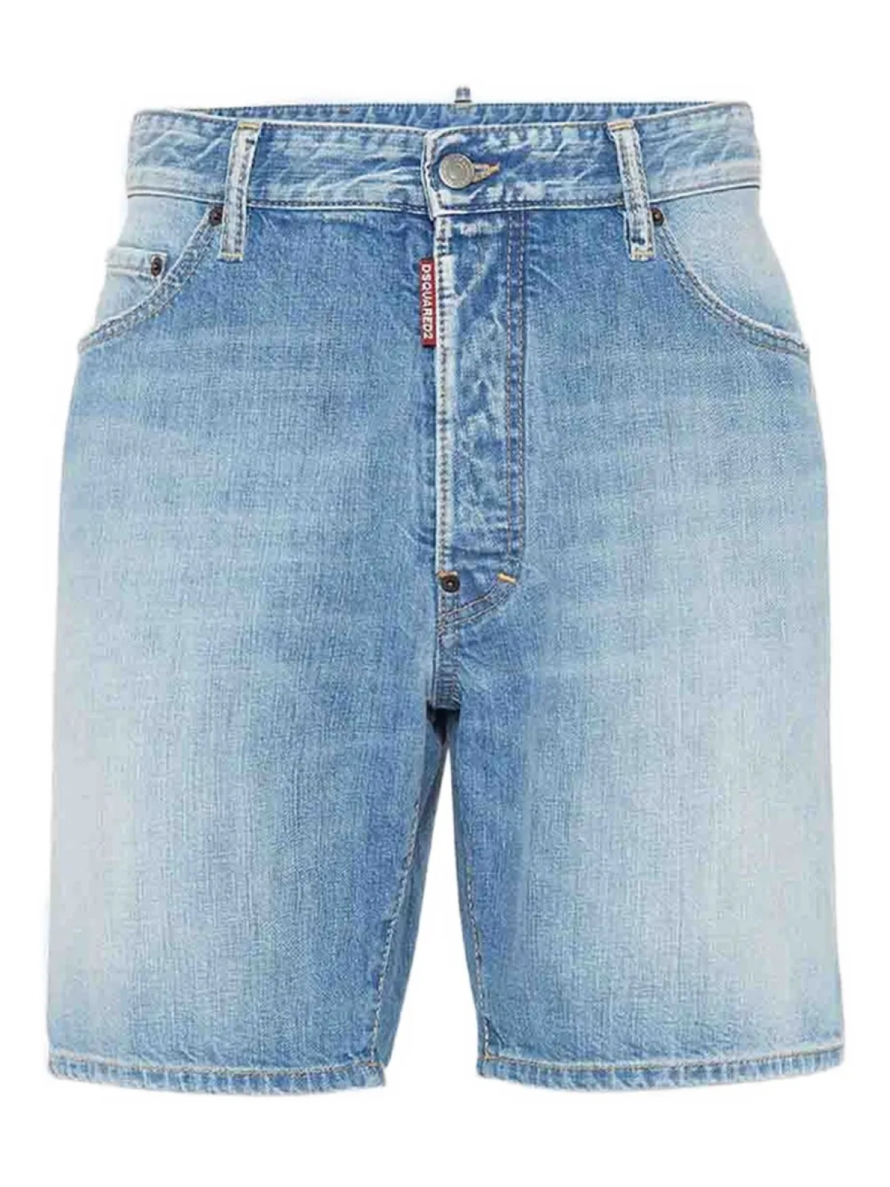 

DSQUARED2 шорты из хлопкового денима, черный