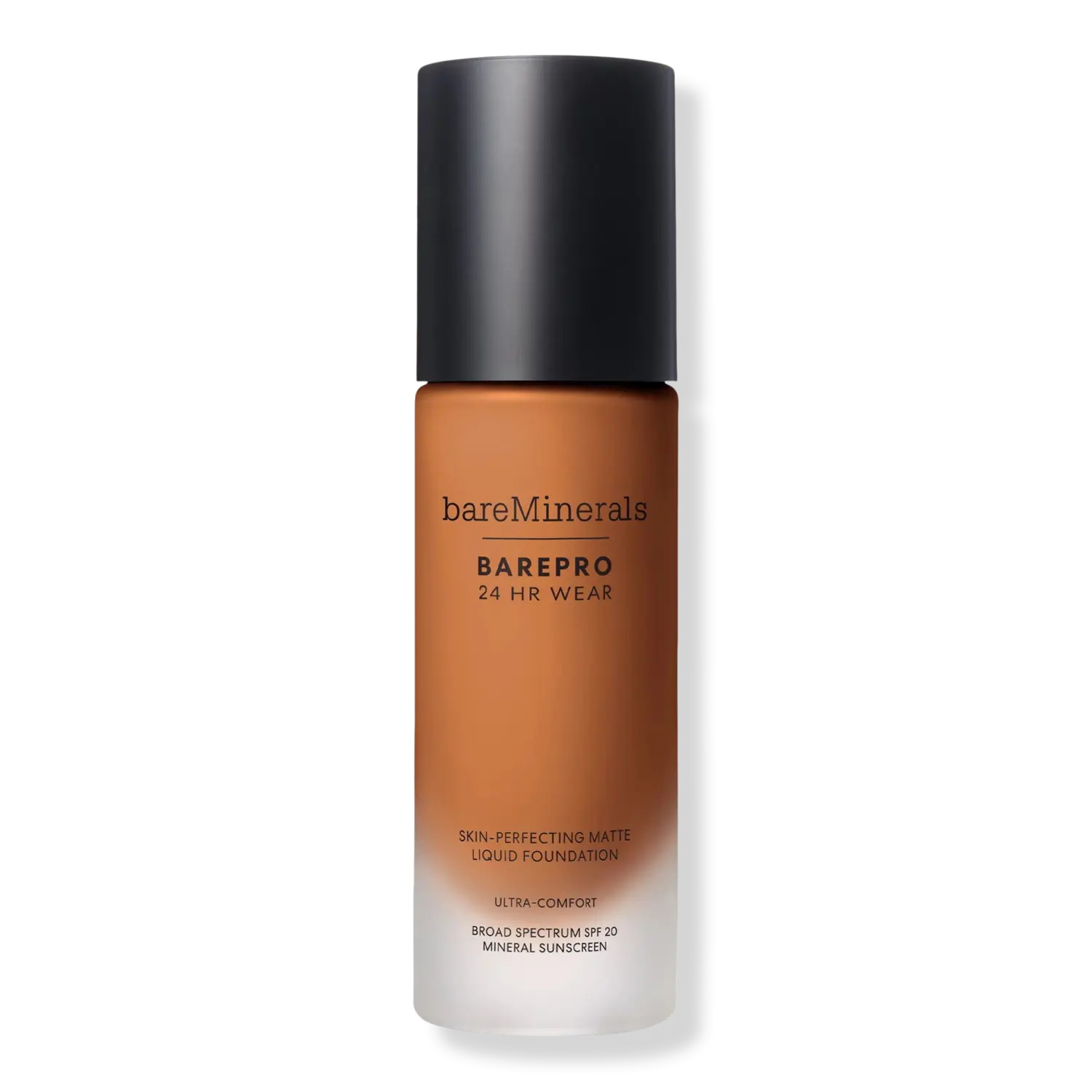

Основа BAREPRO 24HR Wear Skin-Perfecting Matte Liquid Foundation Mineral SPF 20 bareMinerals, Medium Deep 46 Warm (for medium deep rich warm skin with a golden hue)