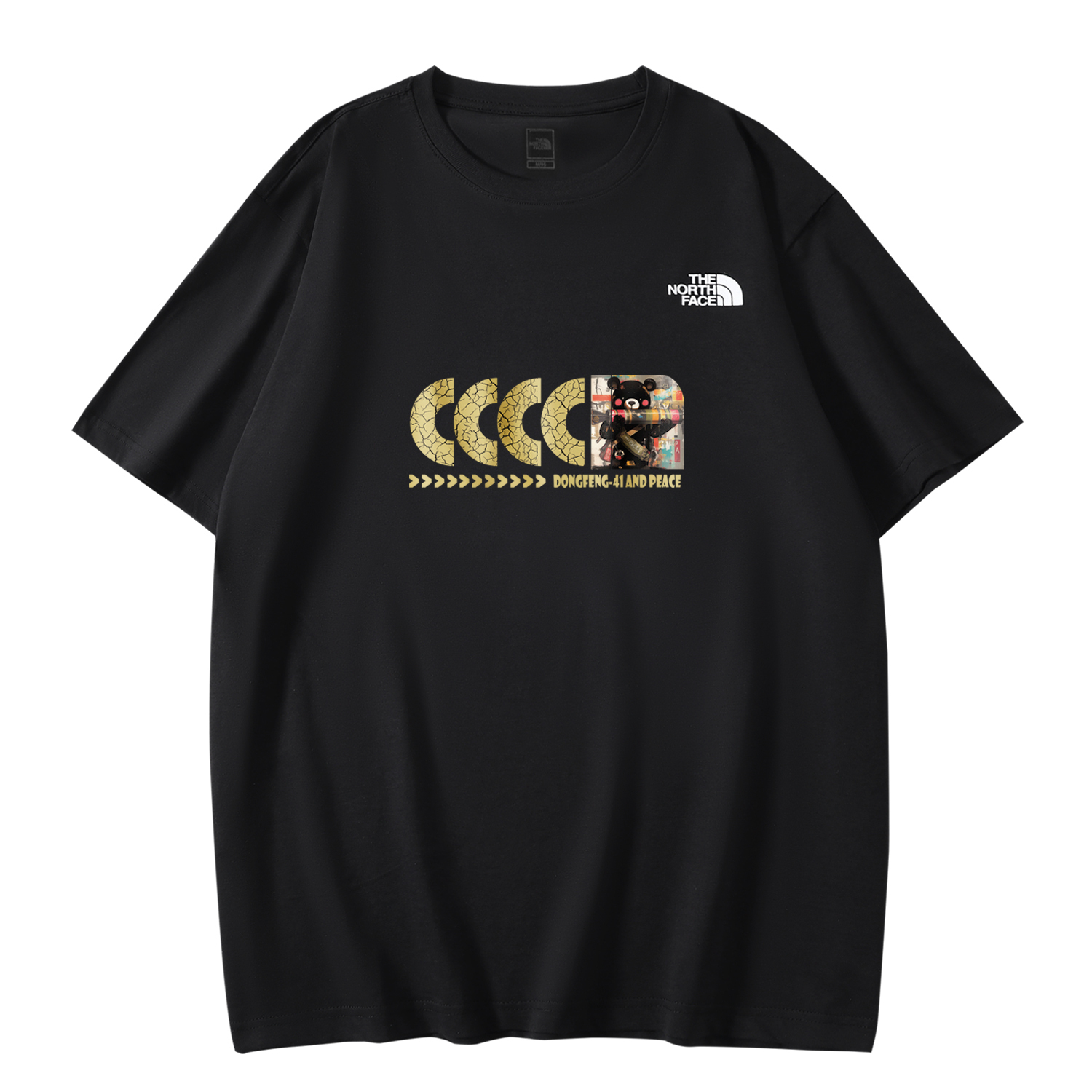 

Футболка унисекс черная THE NORTH FACE