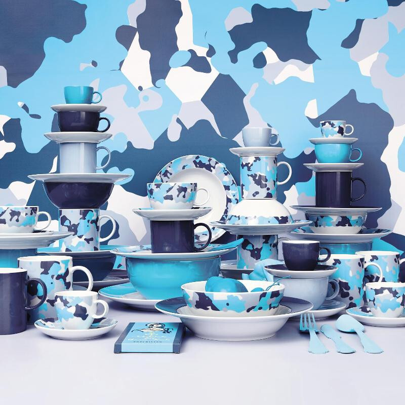 

Миска для хлопьев Sunny Day Nordic Blue 15 см / 0,58 л Thomas, белый синий