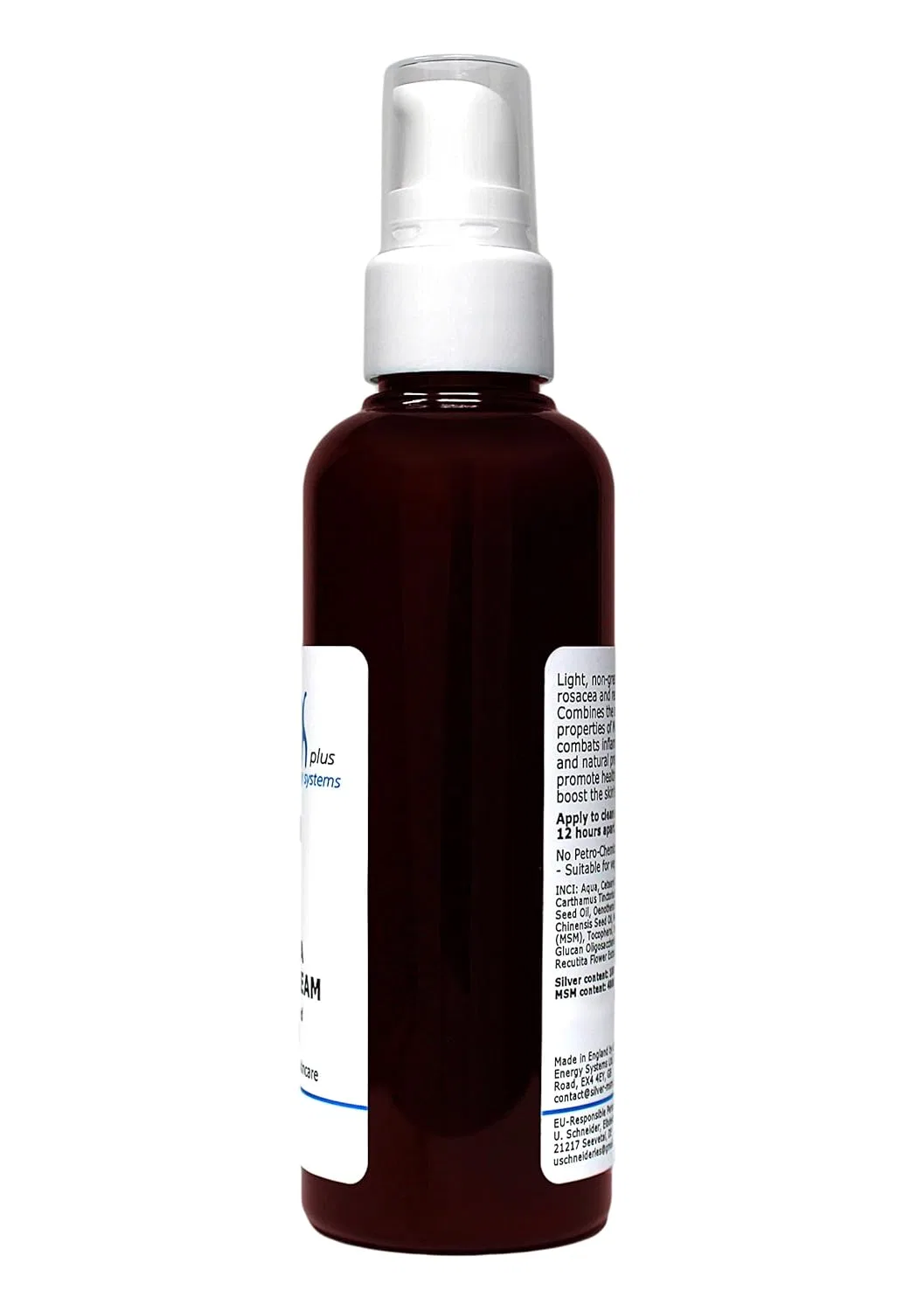 Крем для лица ‎Argentum Plus — Silver-MSM Rosacea от розацеа и покраснений Argentum — фото 3