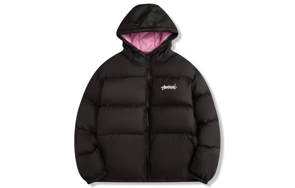 

Пуховик Unisex Suamoment, черный длинный