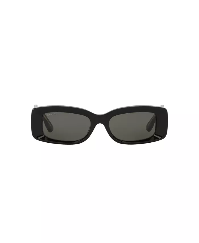 Женские прямоугольные солнцезащитные очки, GG1528S GC002199 Gucci, черный — фото 2