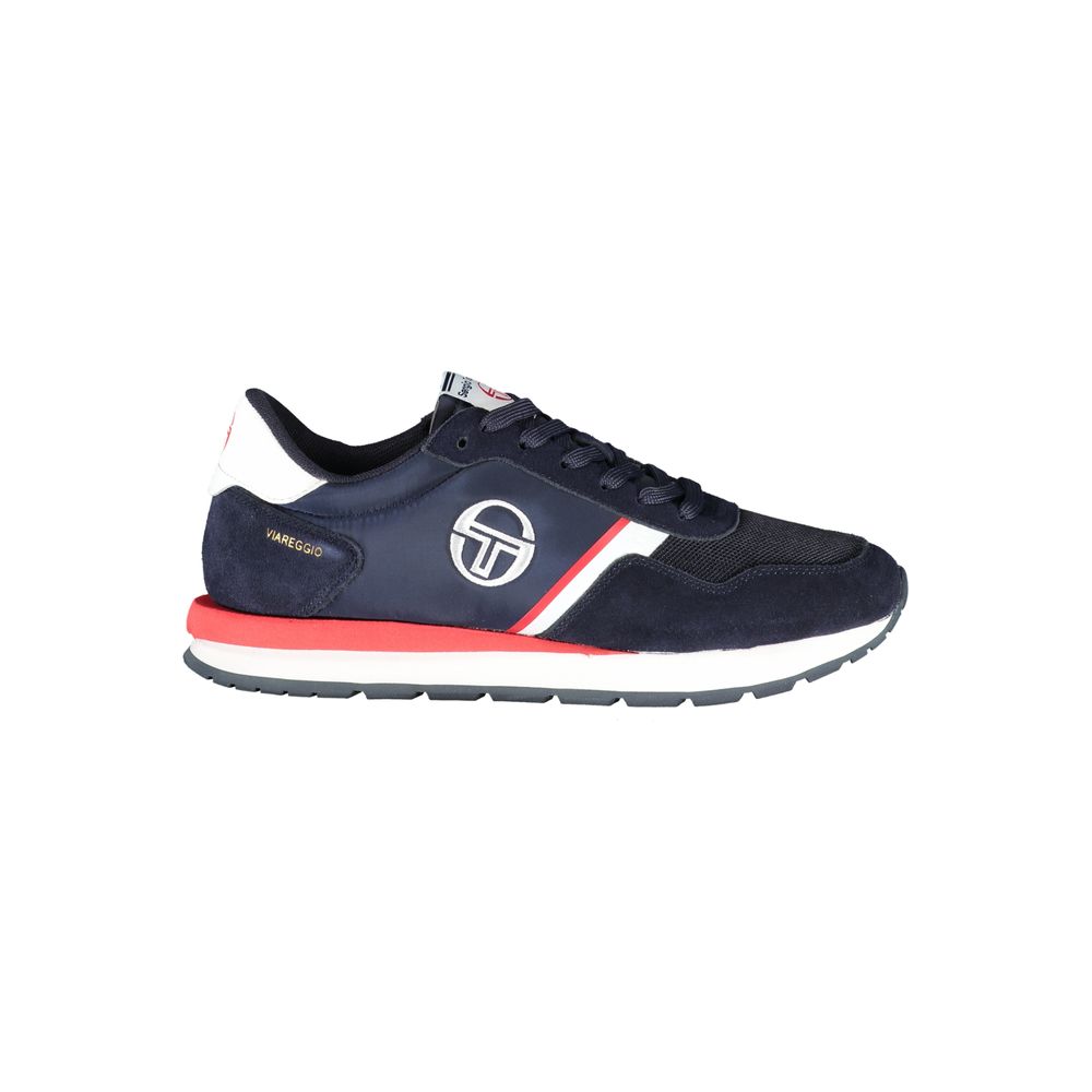 

Элегантные синие кроссовки Viareggio с вышивкой Sergio Tacchini