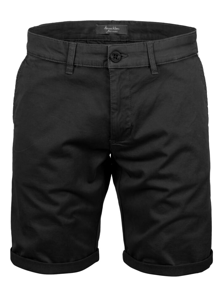 

Тканевые шорты Amaci&Sons, черный