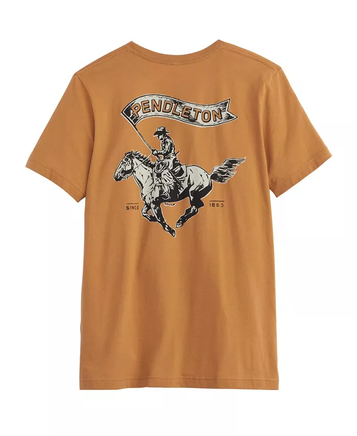 

Мужская футболка Heritage Graphic Pendleton, коричневый