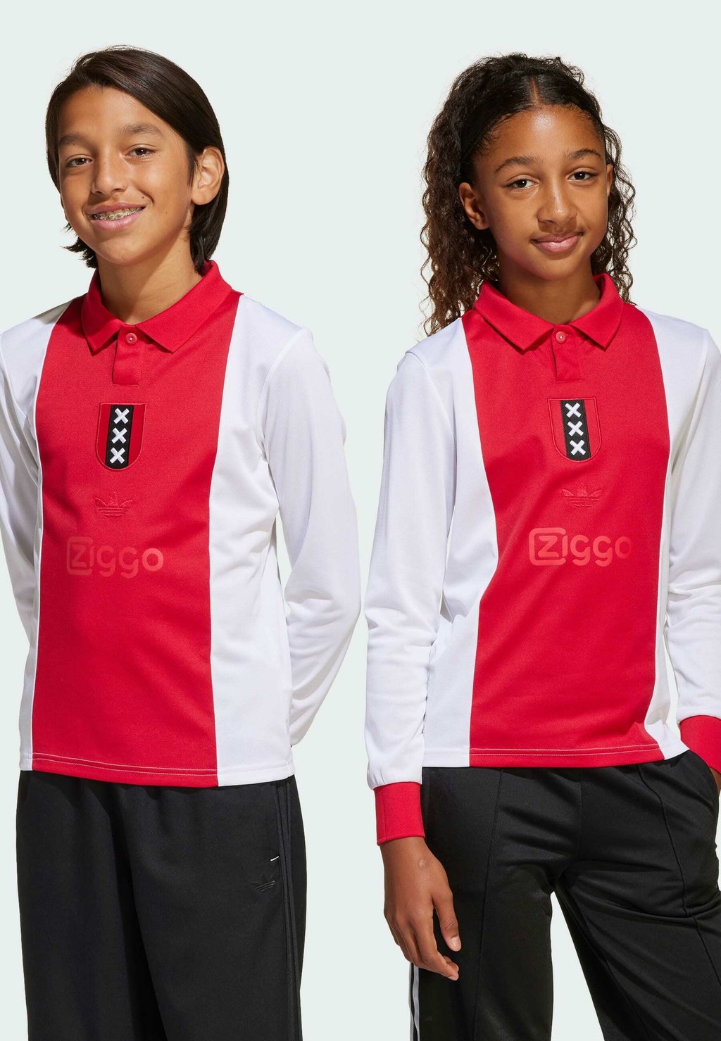 

Поло Ajax 125 Anniversary Adidas Originals, белый