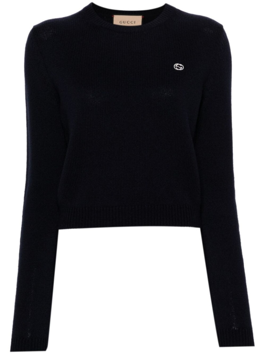 

Gucci джемпер с вышивкой Interlocking G, синий