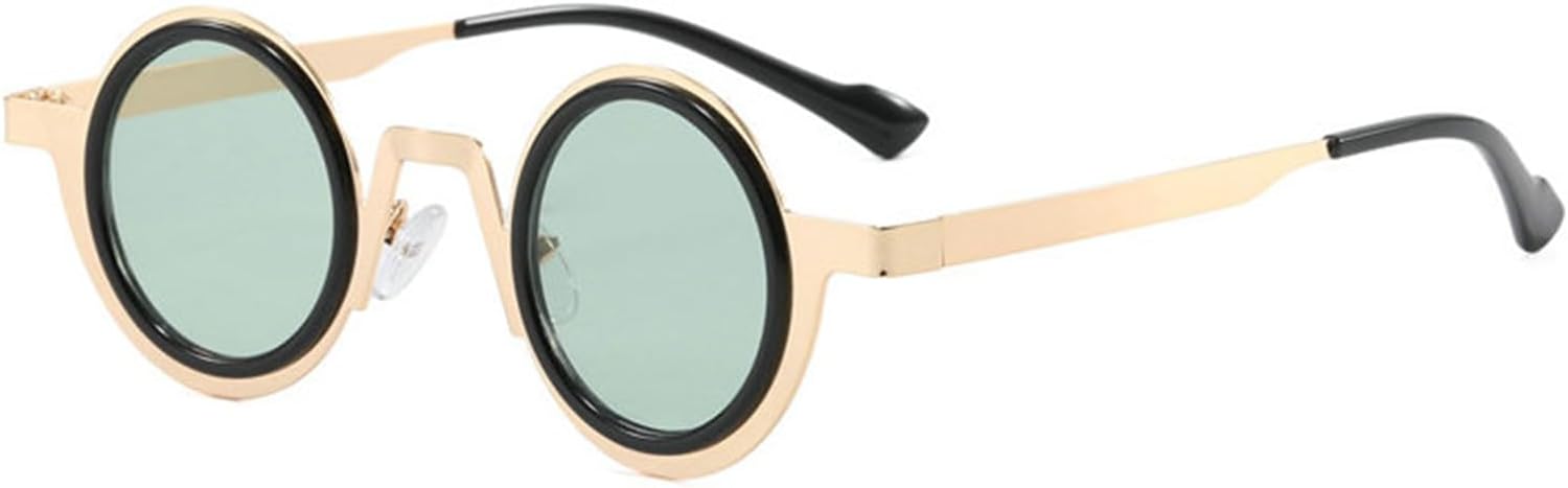 

Солнцезащитные очки Helena Retro Oval для женщин и мужчин, модные узкие круглые солнцезащитные очки с градиентным переходом цвета, дизайнерские винтажные очки в стиле Y2K, C3