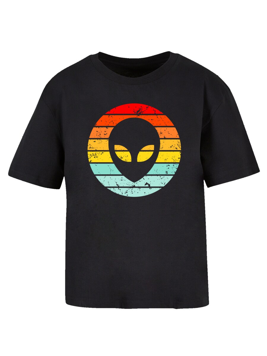 

Футболка F4NT4STIC Alien Retro Sonnenuntergang, Black