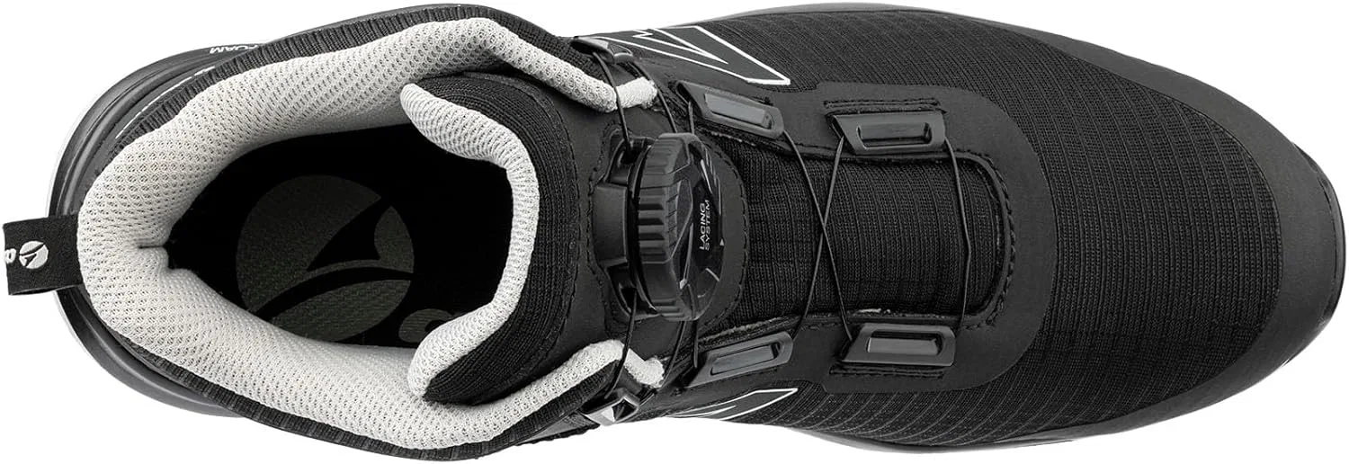 Защитная обувь ALBATROS Trailmaster Mid S3S ESD FO HRO SR для мужчин, нескользящая, без металлических вставок из стекловолокна, Black Quicklock — фото 3