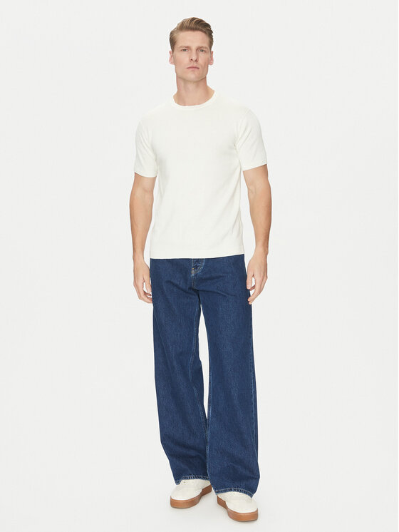 Футболка обычного кроя K10K114485 Calvin Klein, бежевый — фото 2