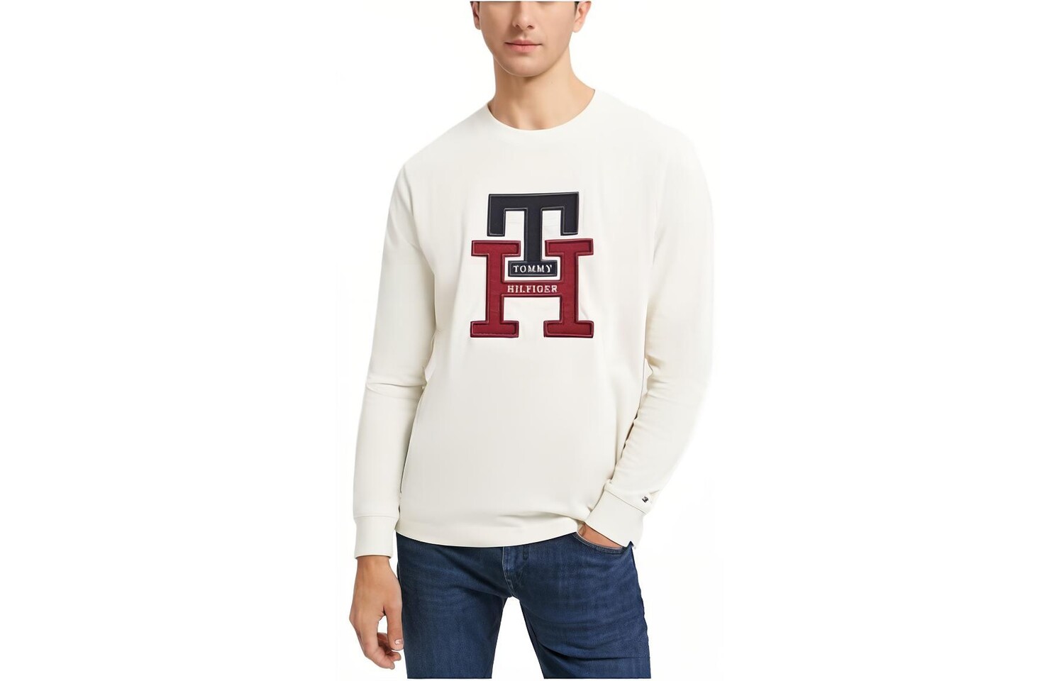

Футболка мужская белая Tommy Hilfiger, белый