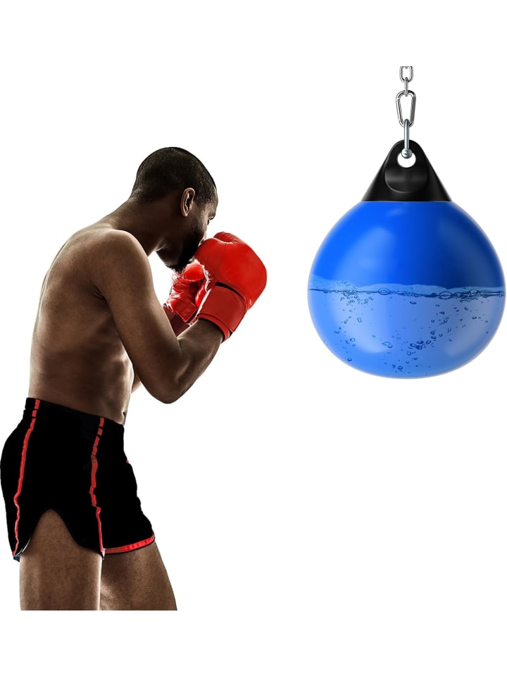 

COSTWAY Водная боксерская груша диаметром 45 см, синего цвета
