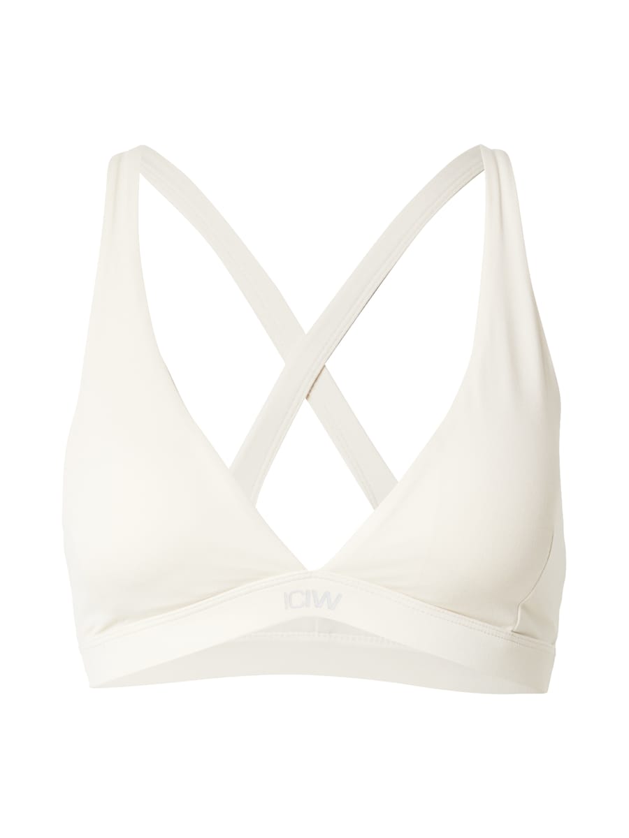 

Спортивный бюстгальтер с треугольными чашечками ICANIWILL Luxe, от белого