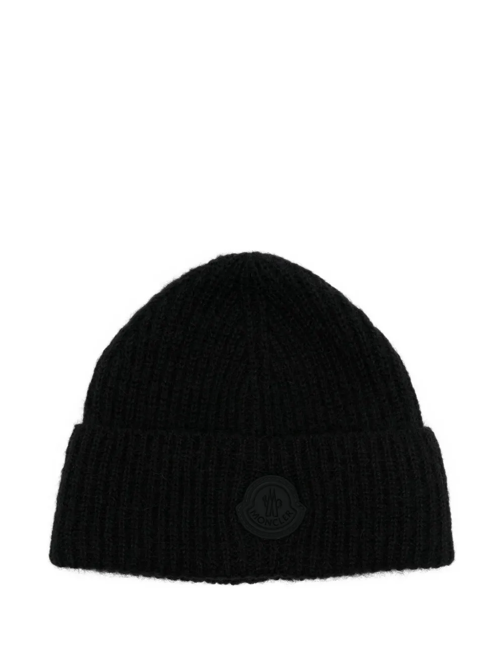 

Шапка из мохера и шерсти MONCLER, черный