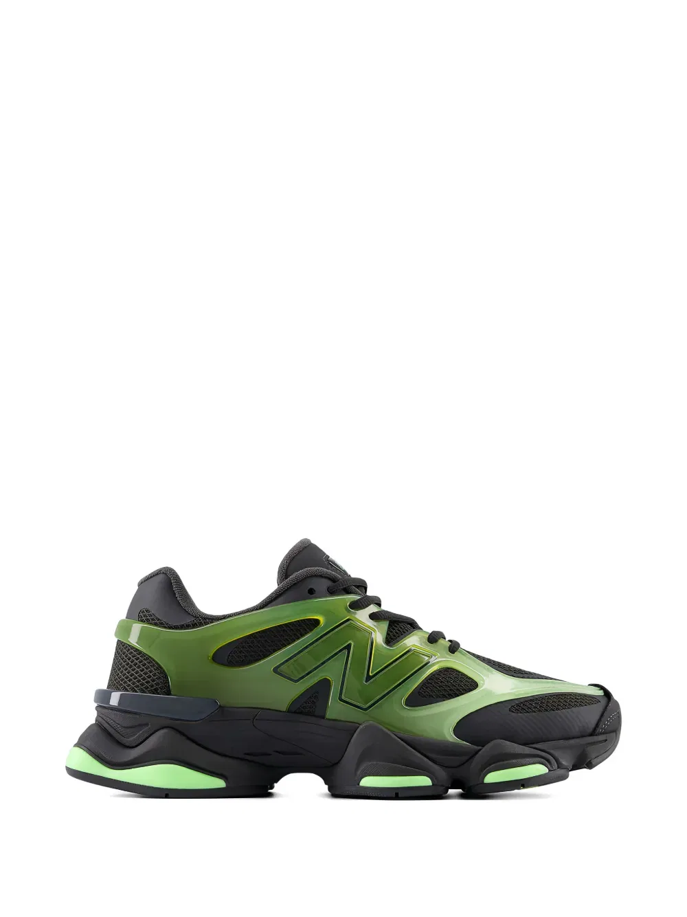 Кроссовки 9060X с ремешком, "альпийского зеленого" цвета New Balance