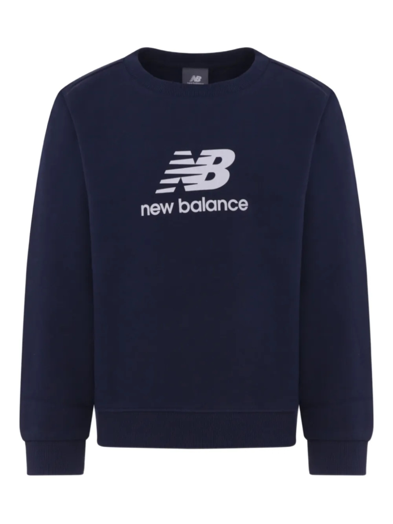 

Толстовка с круглым вырезом и логотипом New Balance Kids, синий