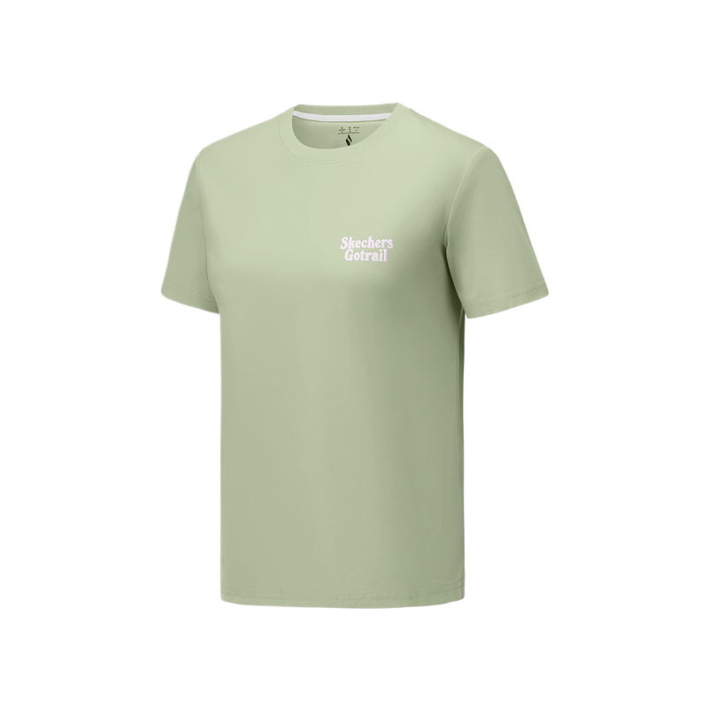 

Футболка Mountain And Wild Outdoor Series женская Regular Skechers, зеленый