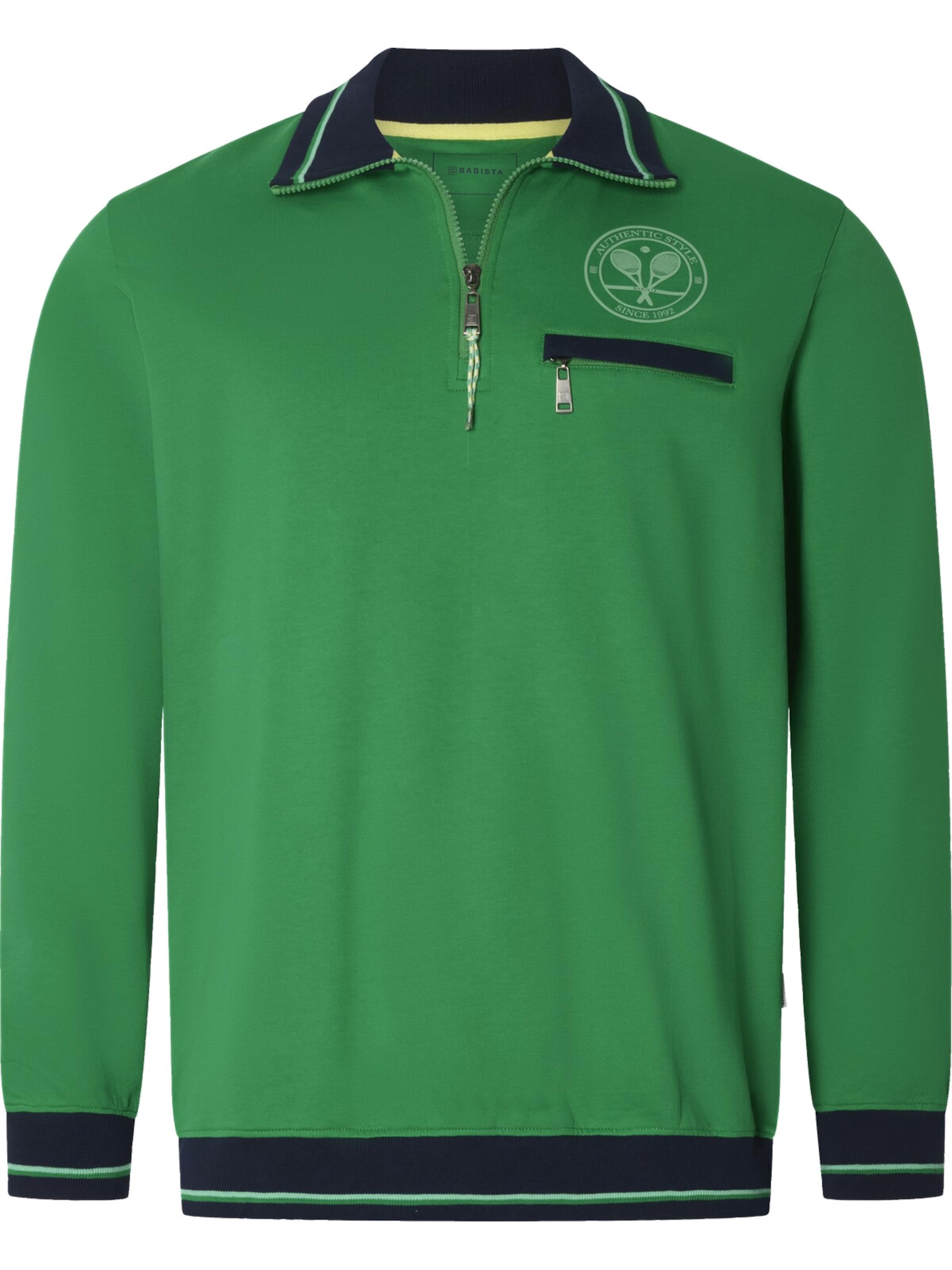 

BABISTA Свитшот 'Langio' в зеленом цвете