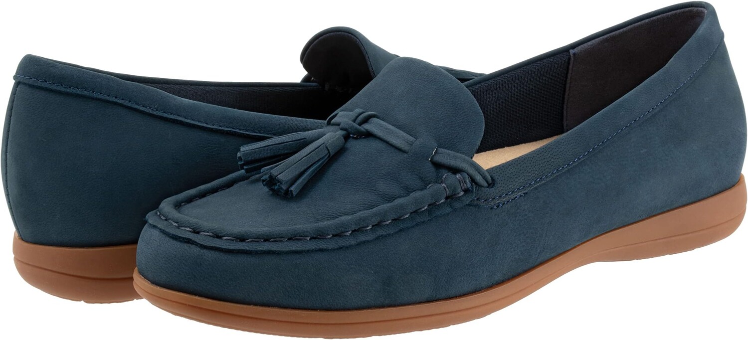 

Лоферы Trotters Dawson, цвет Navy Nubuck