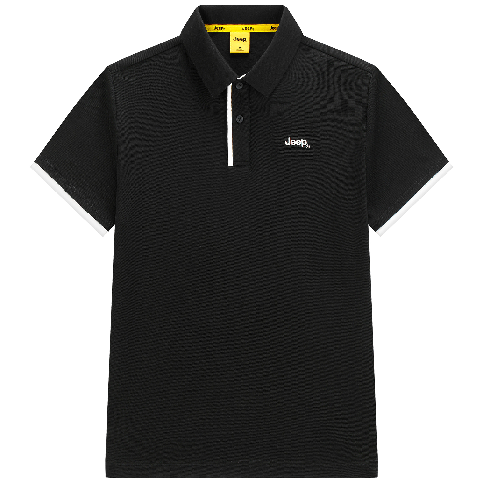 

Jeep Футболка-поло мужская Outdoor Luxury Collection элегантная черная