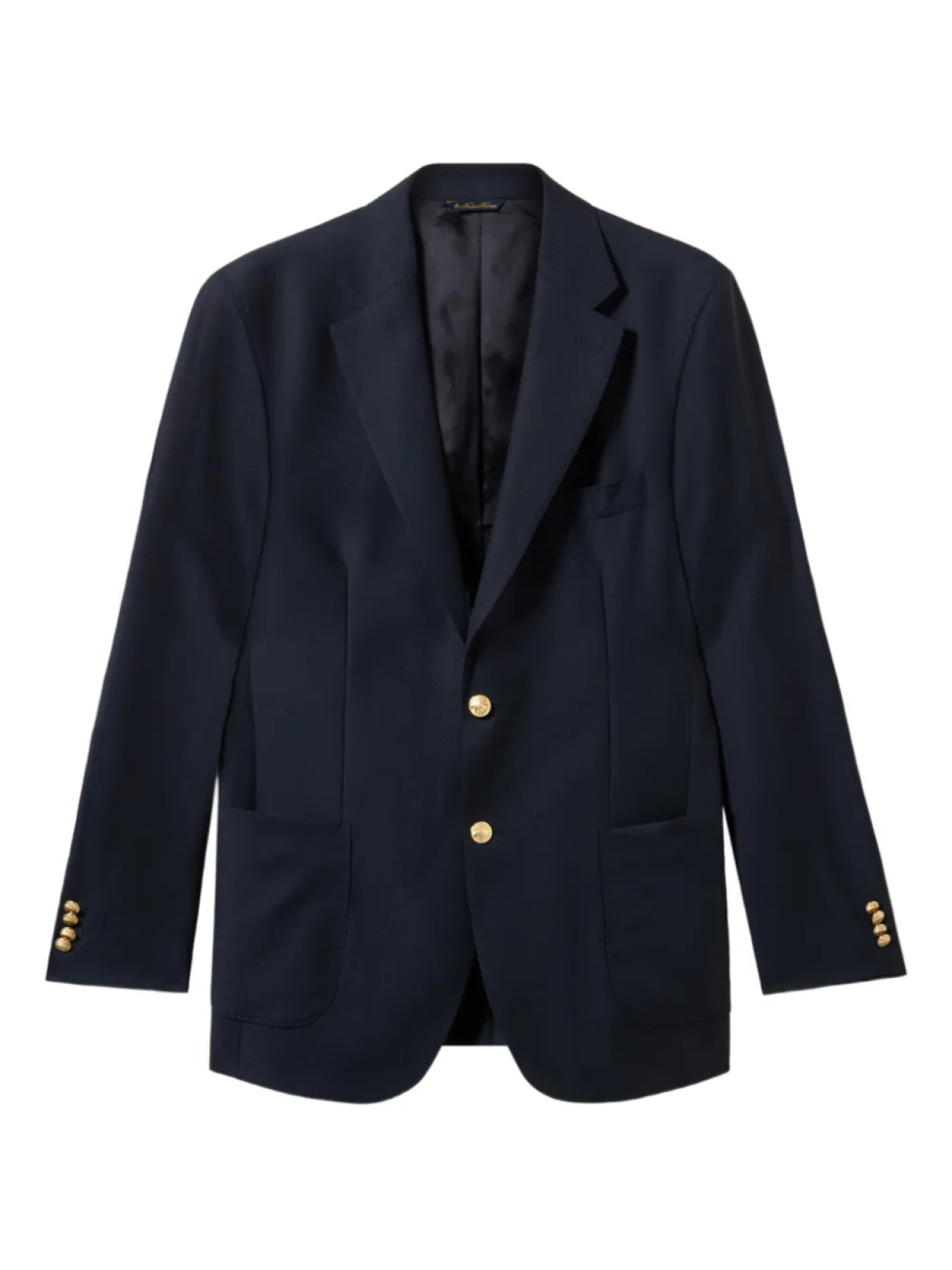 

Пиджак из вирджинской шерсти Brooks Brothers, синий