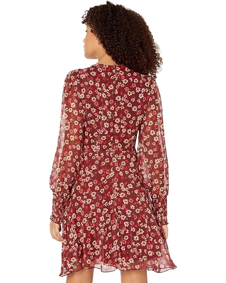 

Платье BCBGeneration Deep V-Neck Skater Dress - W1WX5D21, цвет Abstract Floral
