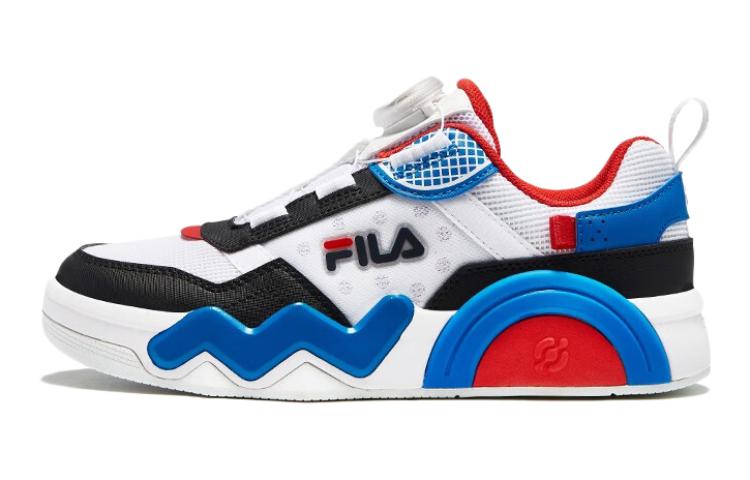 

FILA KIDS Износостойкие детские скейтерские кроссовки FILA White Legend Blue для подростков