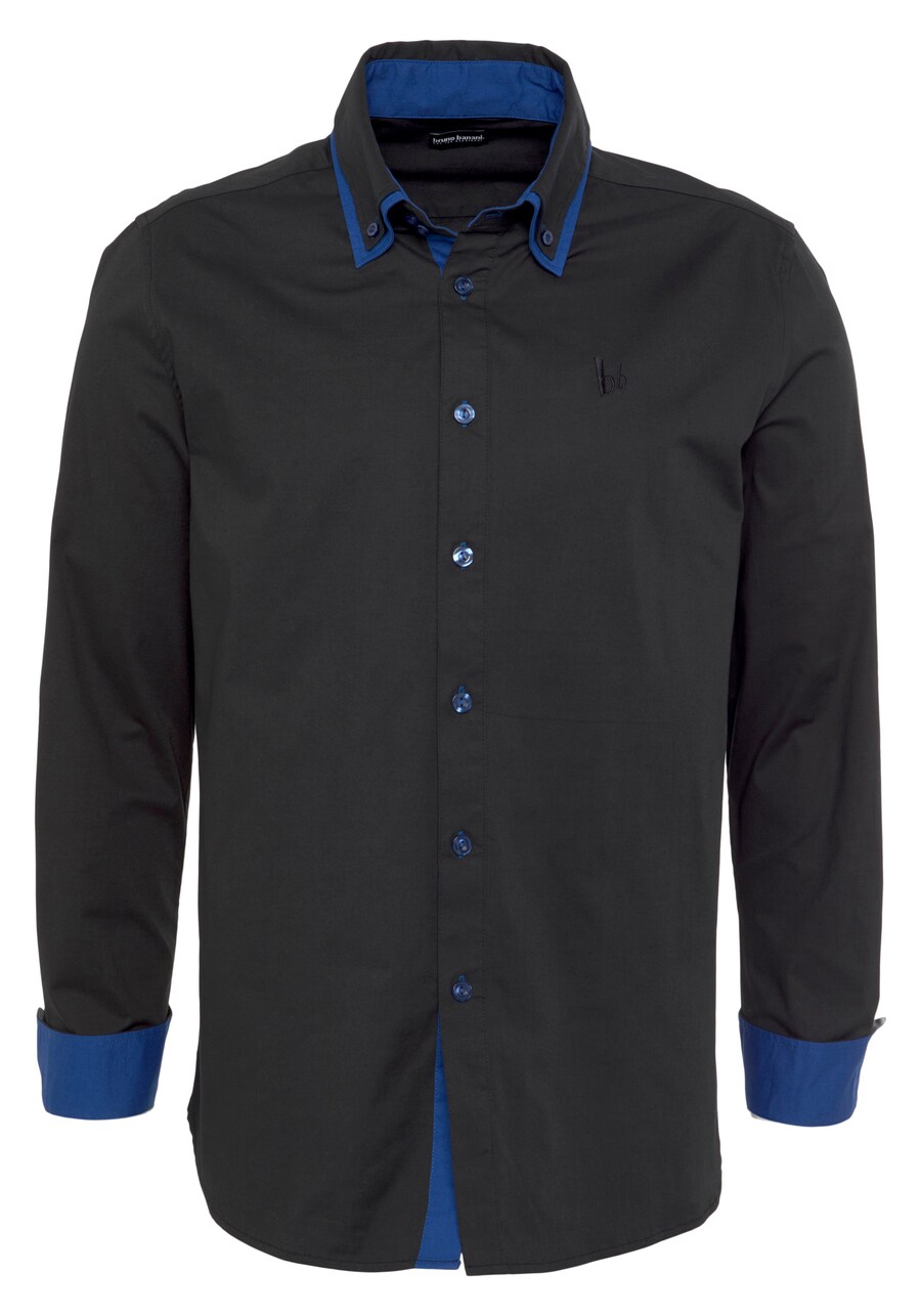 

Деловая рубашка BRUNO BANANI Regular fit Business Shirt, черный