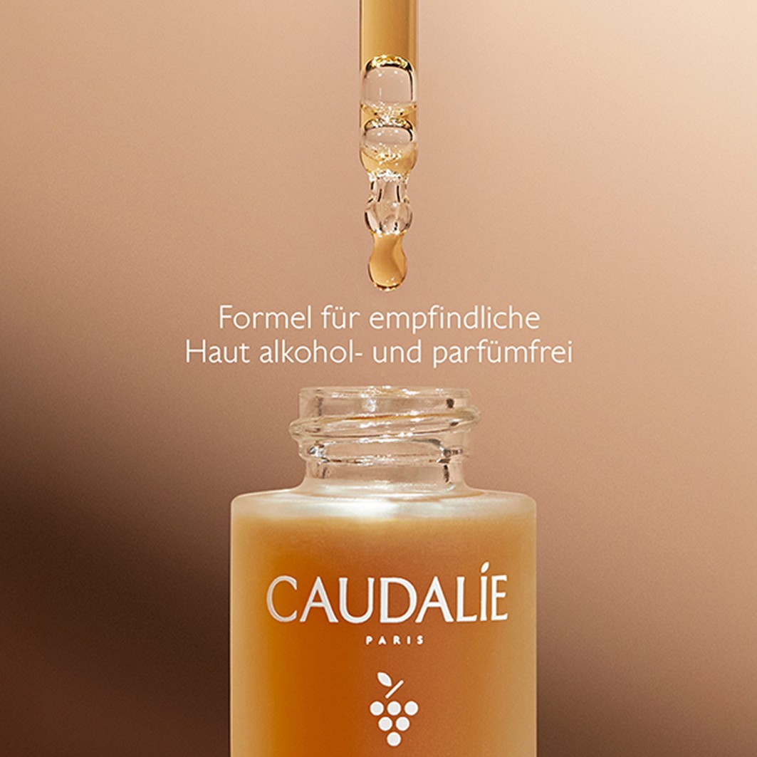Средство для загара vinosun self-tan sun drops Caudalie, объем 15 мл — фото 4