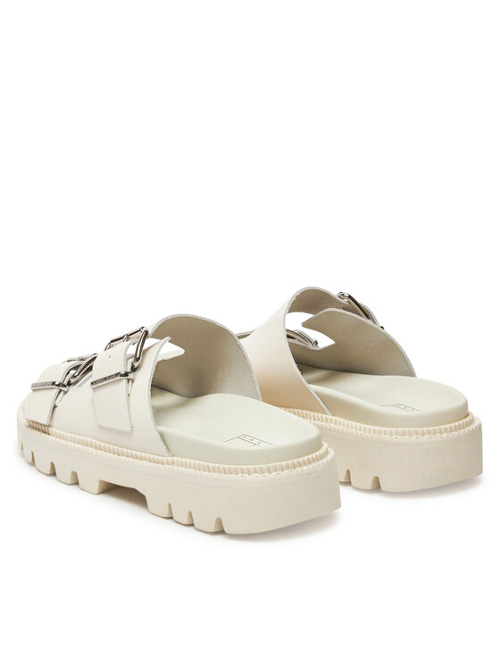 Мюли Tjw Double Strap Sandal EN0EN02753 Tommy Jeans, белый — фото 3
