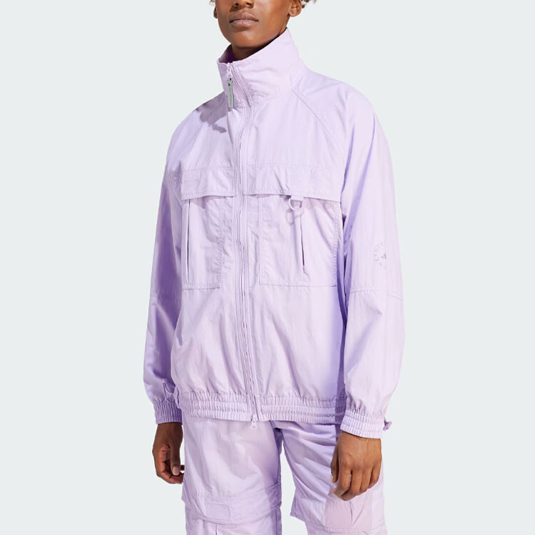 Женская куртка Stella Mccartney X ASU Pulse Magenta/Pulse Mint/Purple Rush Adidas — фото 4