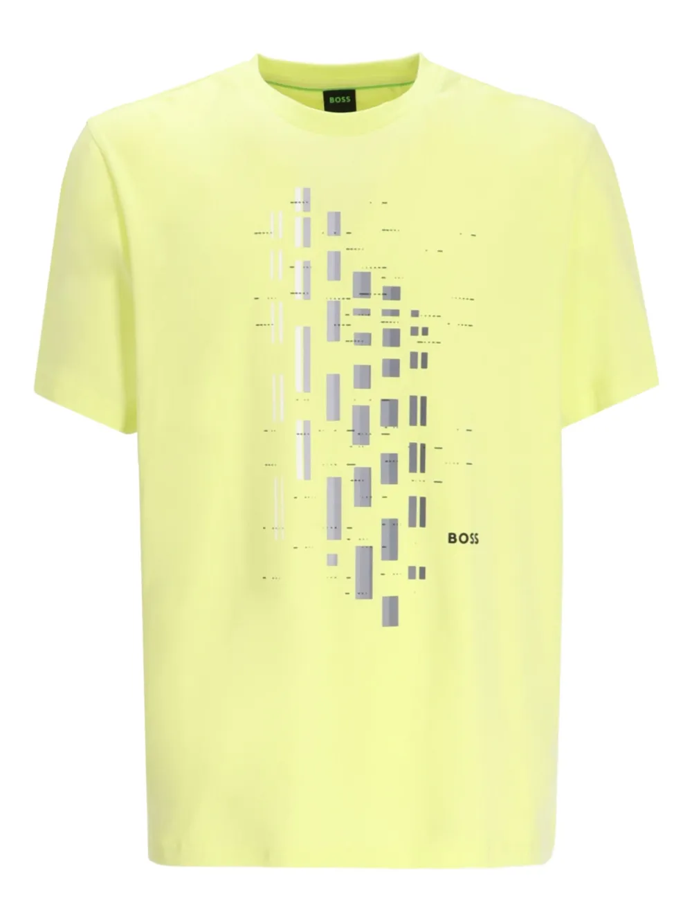 

Футболка с графичным принтом Boss, желтый