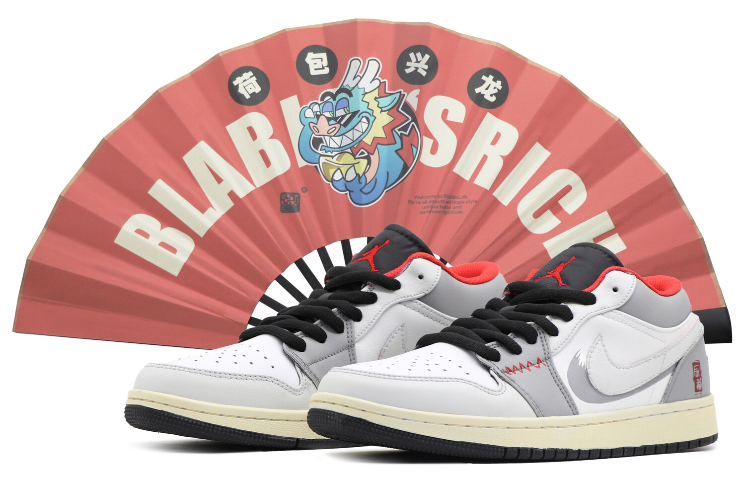 

Баскетбольные кроссовки Air 1 Vintage Men Low-top White/Grey Jordan