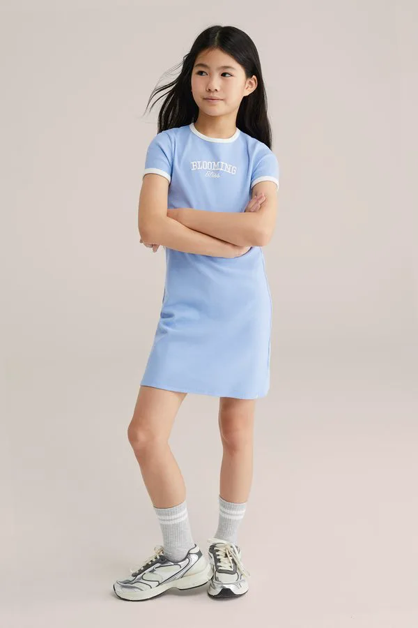 Платье-Свитер We Fashion, Pastel Blue