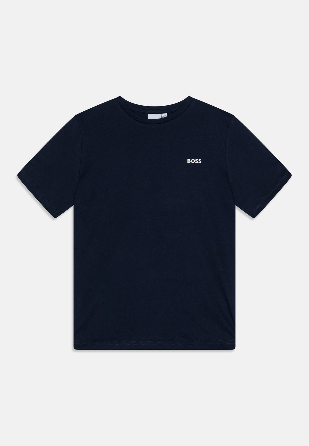 

Базовая футболка SHORT SLEEVES TEE UNISEX BOSS Kidswear, темно-синий
