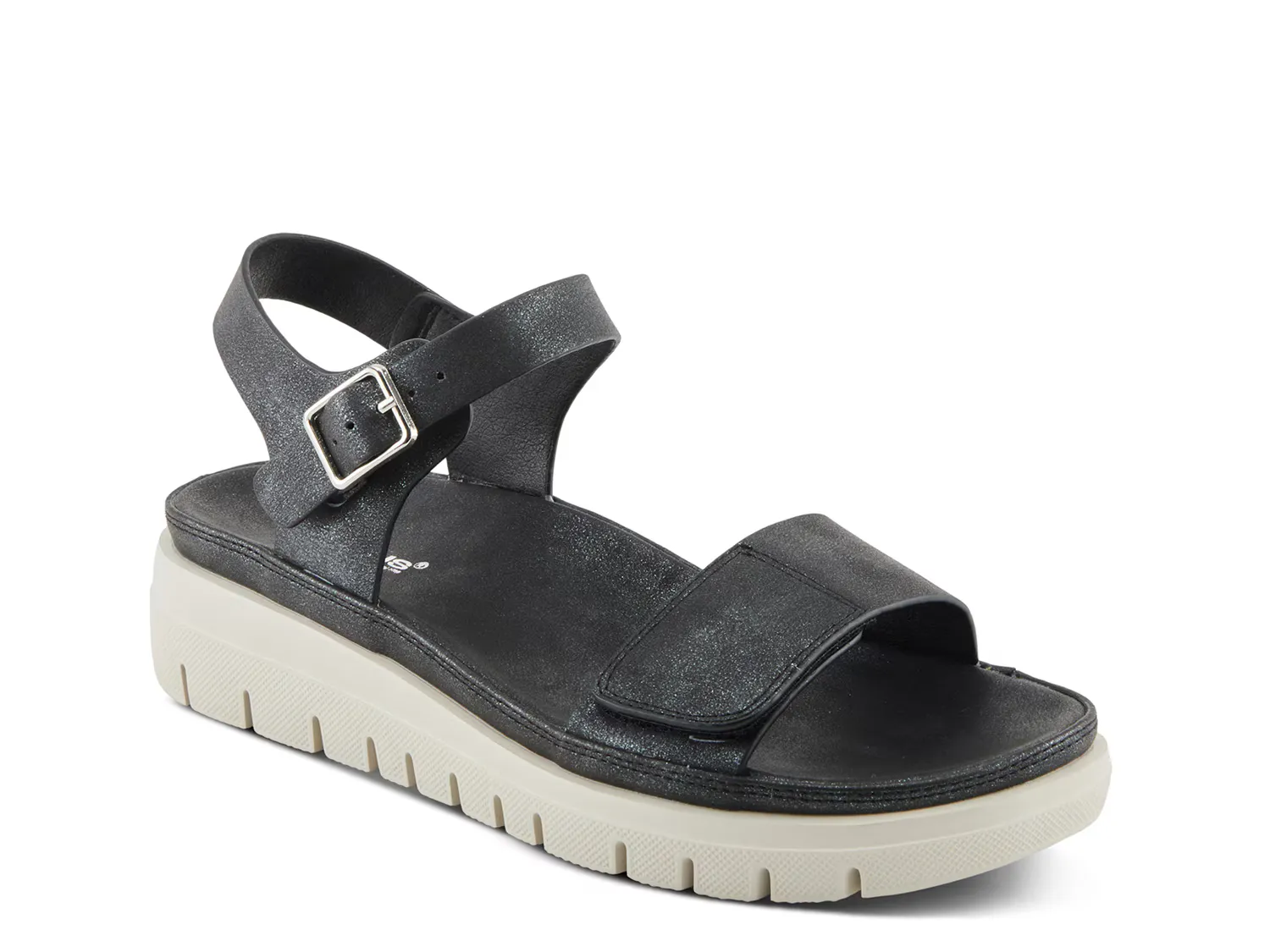 

Сандалии Shinzon Wedge Sandal Flexus By Spring Step, черный