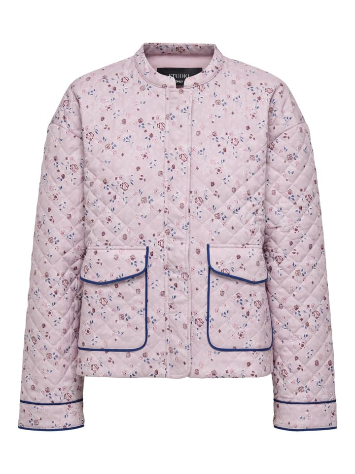 

Стеганая куртка ONLY, бледно-лиловый