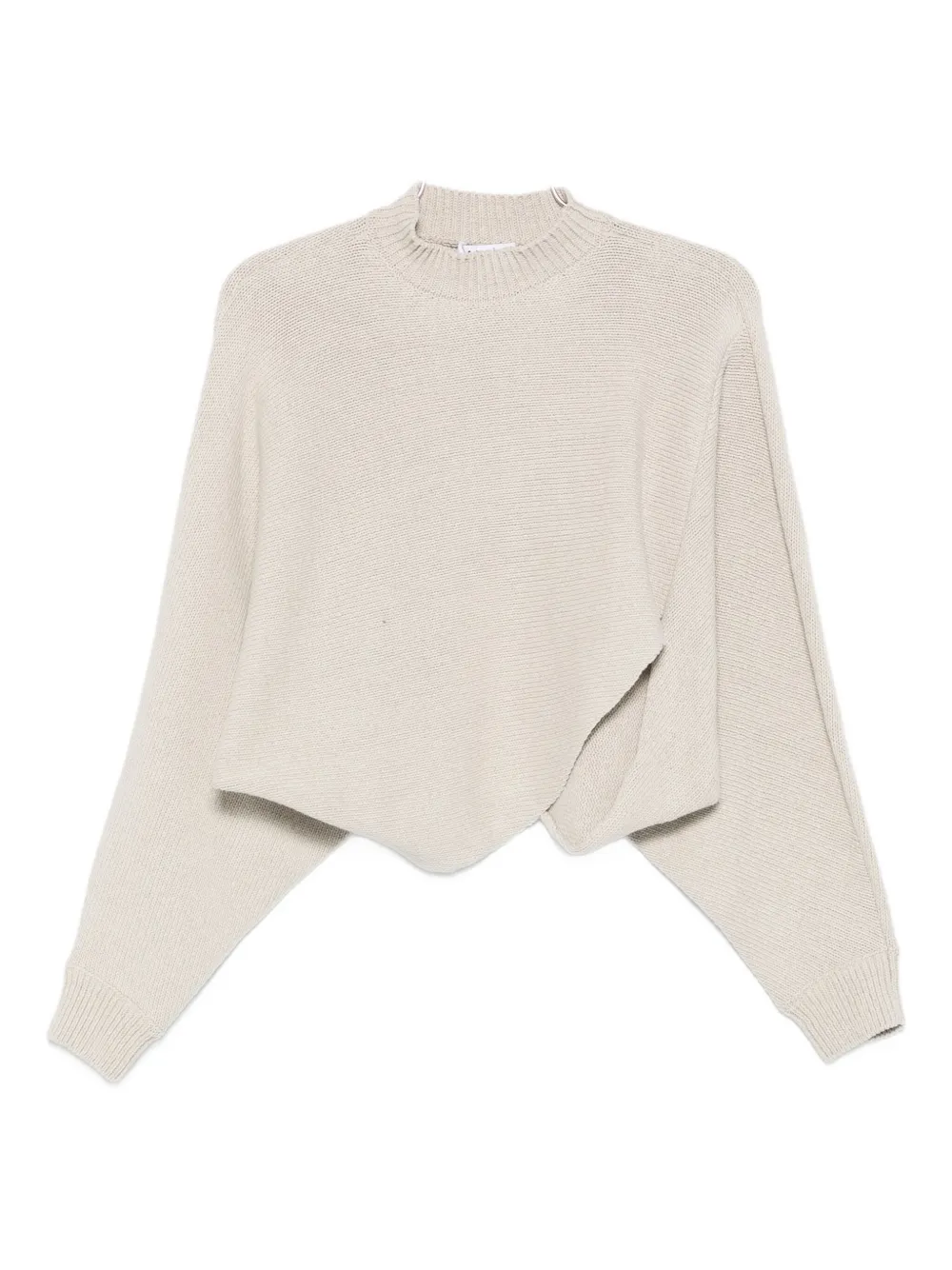 

Асимметричный свитер Alaïa, нейтральный