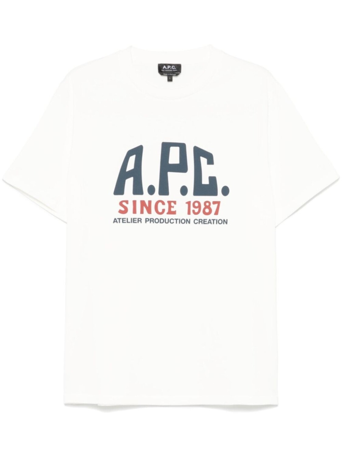 

Футболка с логотипом A.P.C., белый