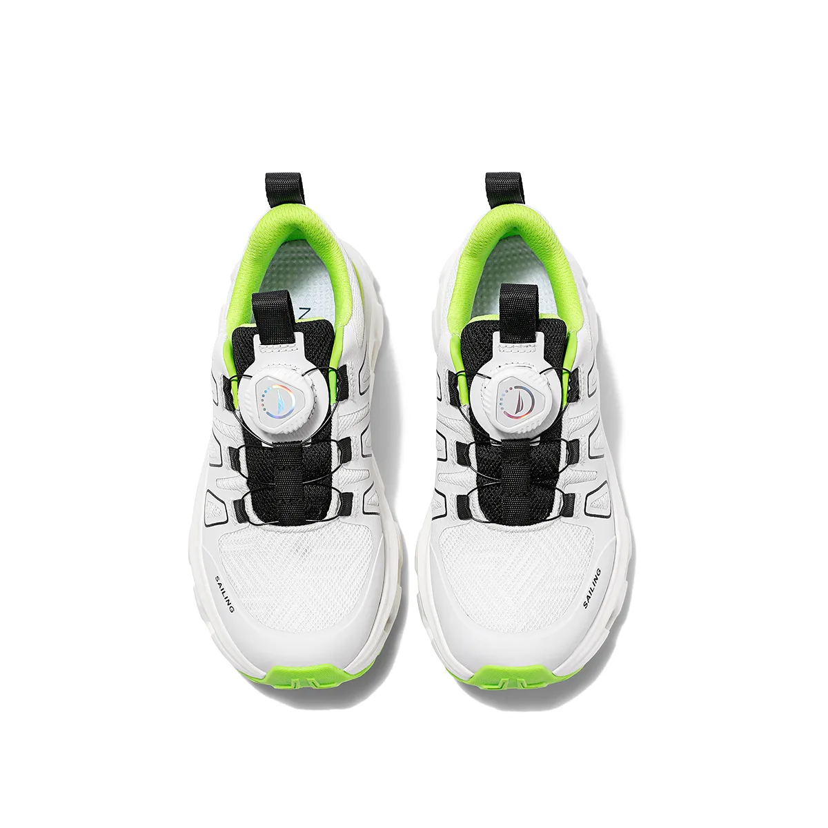 NAUTICA Кроссовки low top для бега green gravel white детские — фото 4