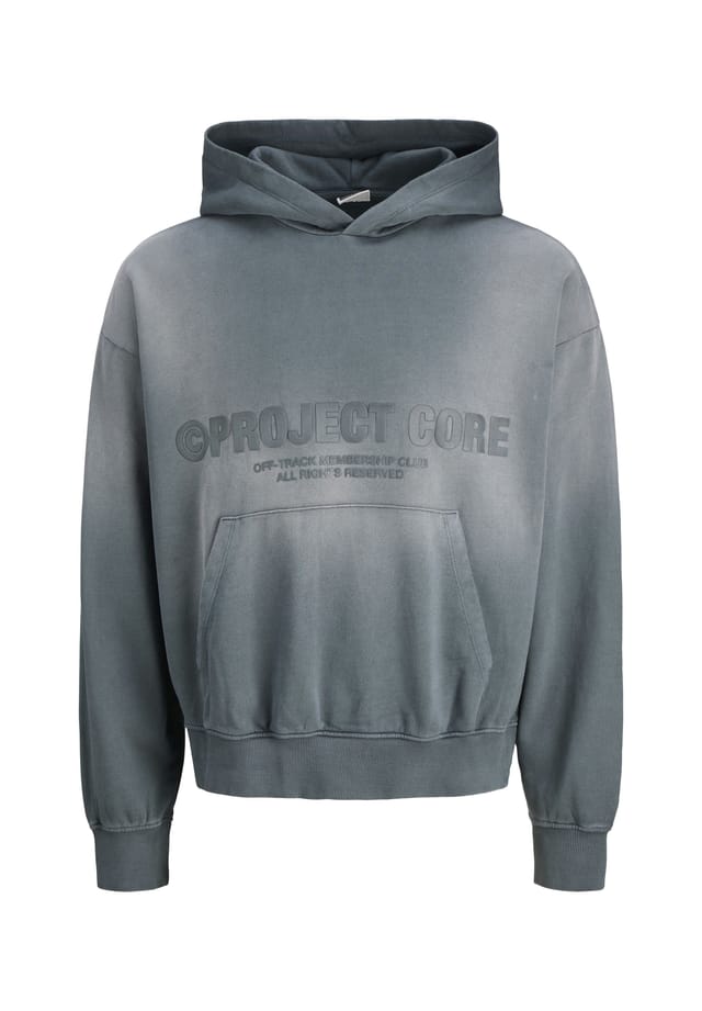 

Толстовка с капюшоном Reflex Washed Hoodie Jack & Jones, синий