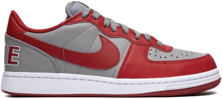 Мужские кроссовки Nike Air Force 1 '07 LV8, белый/красный/серый — фото 2