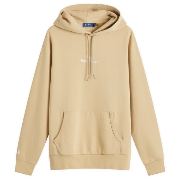 

Толстовка с логотипом, вышитым цепочкой Polo Ralph Lauren, коричневый